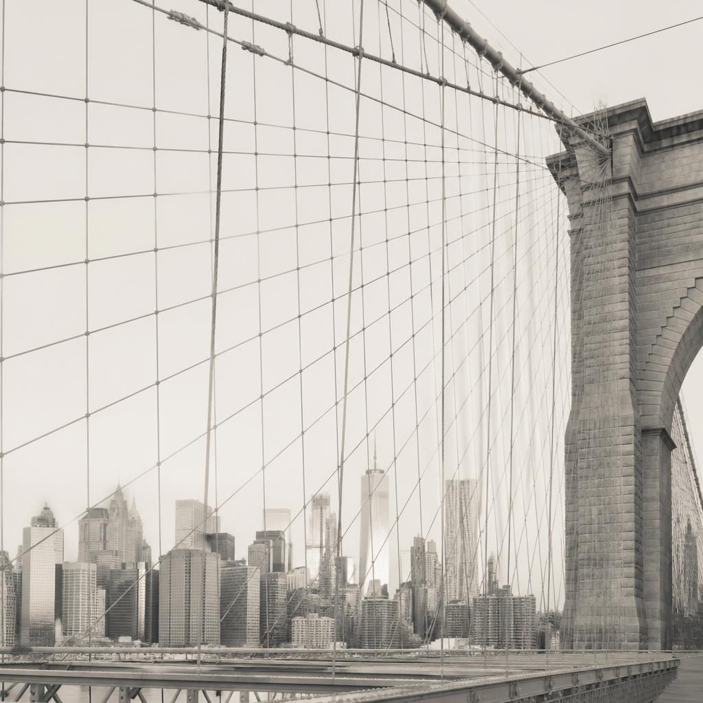 Brooklyn Bridge and Lower Manhattan skyline in New York City, where The Powers Practice provides therapy